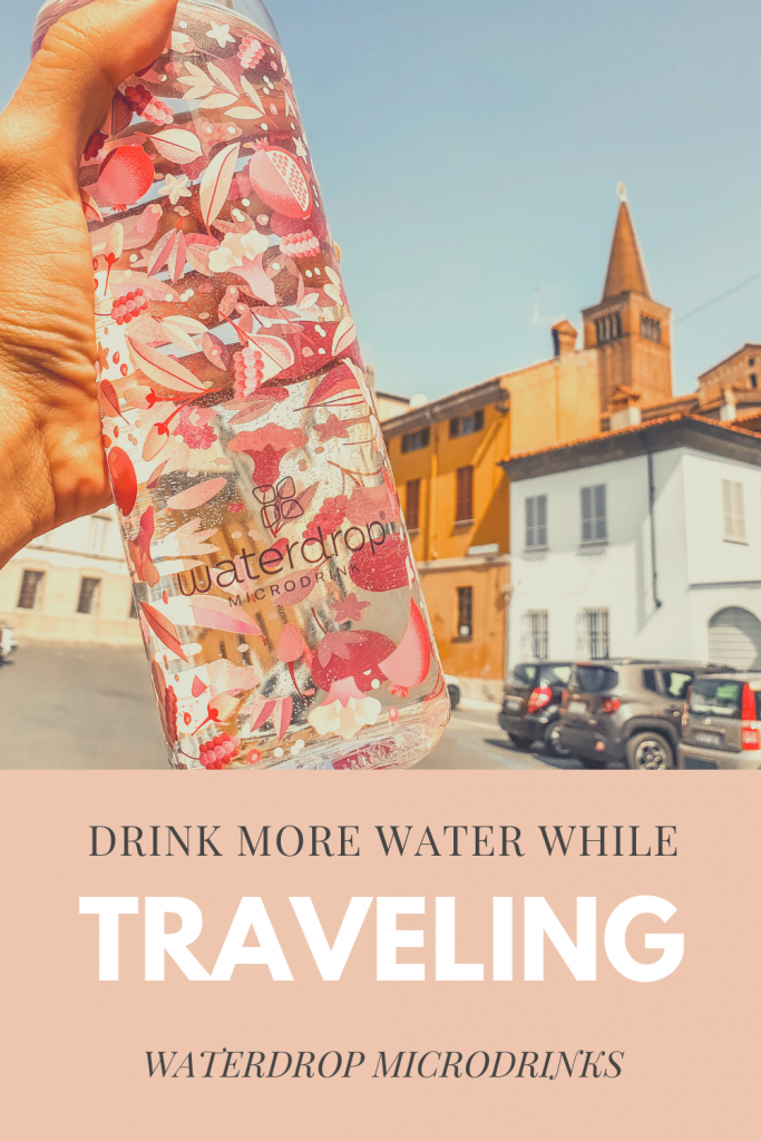 how to drink more water when traveling waterdrop