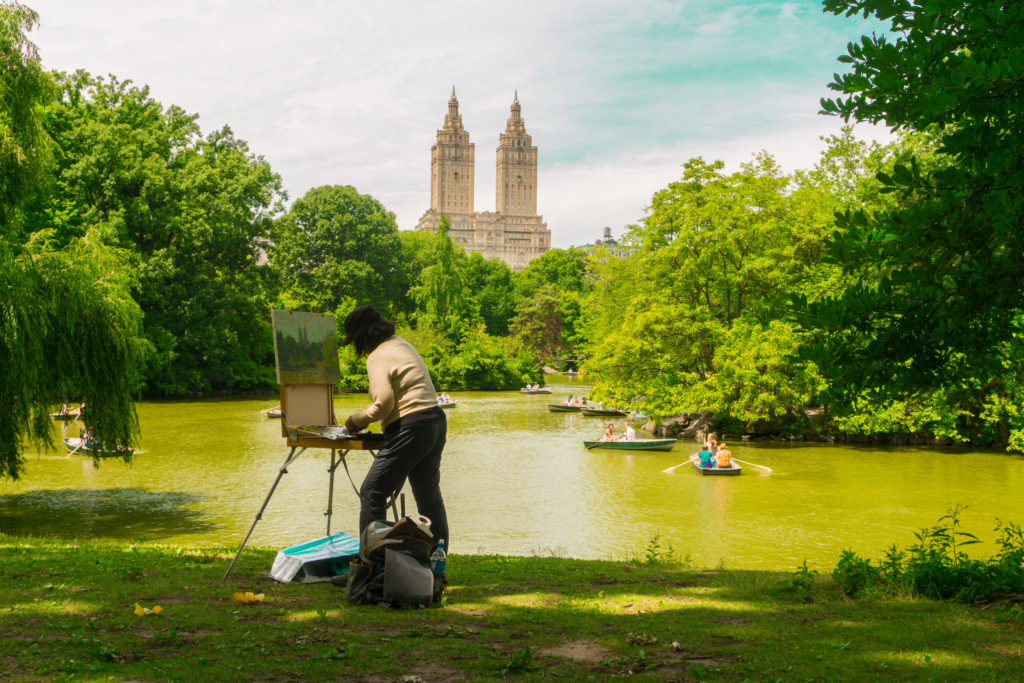 central park, manhattan new york city, nyc, usa