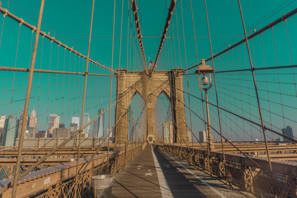 manhattan bridge, Brooklyn - Dumbo, new york city, nyc, usa