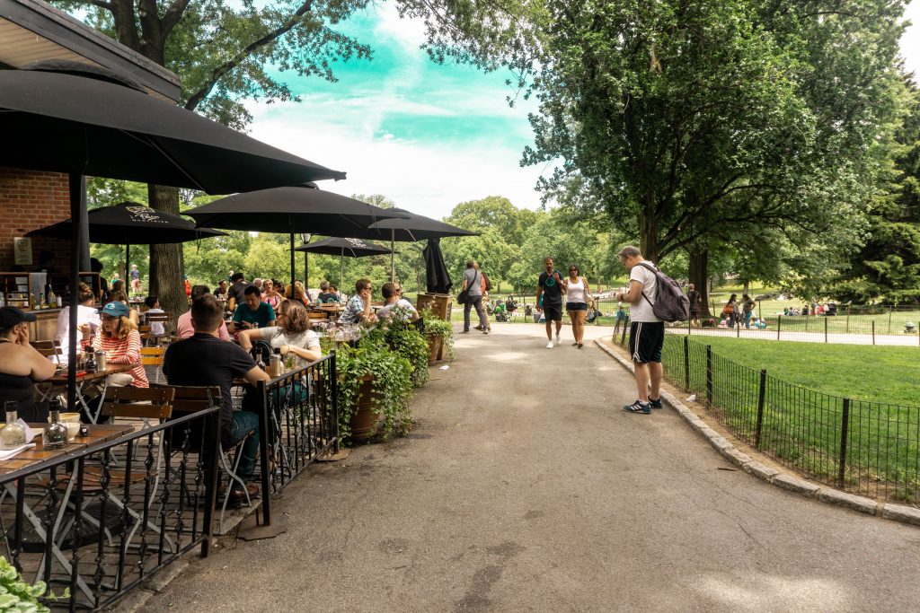 restaurants in central park