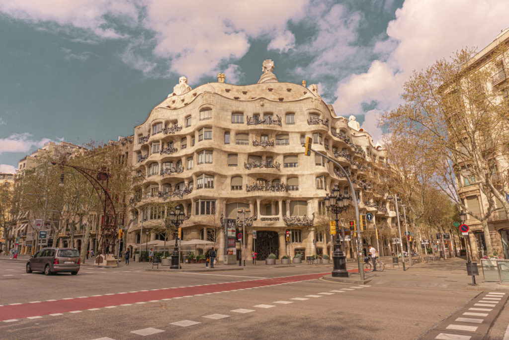 casa mila barcelona spain