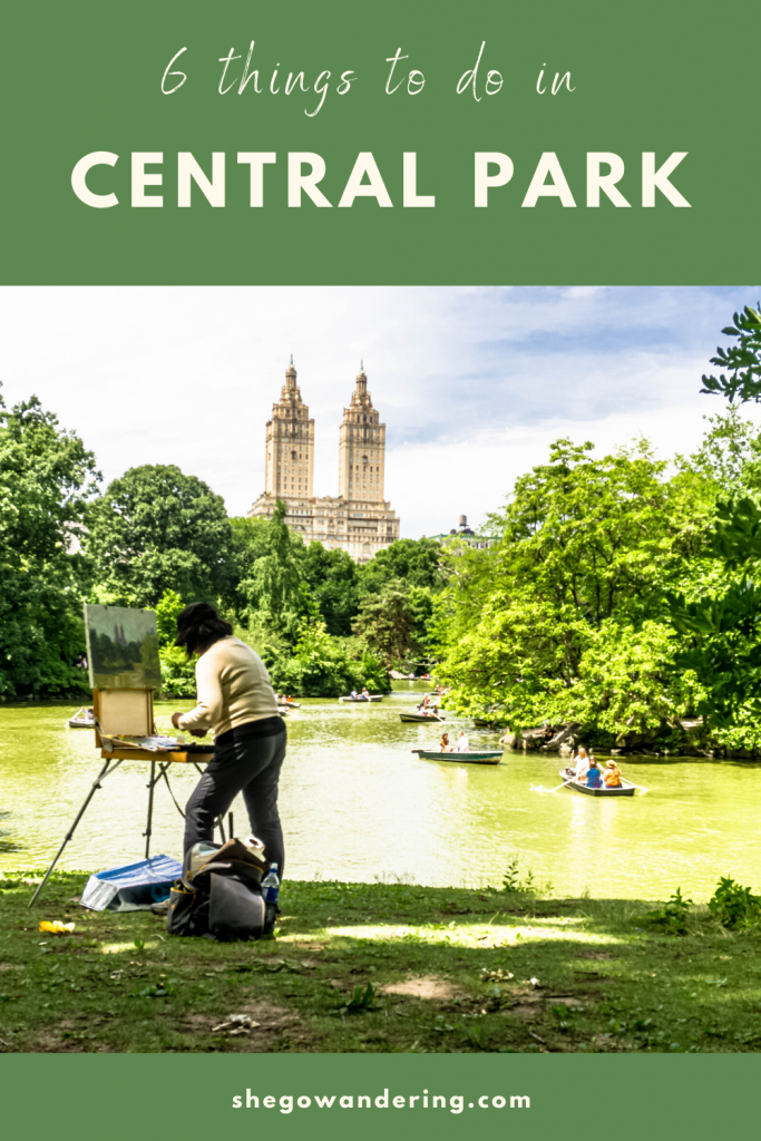 things to do in central park new york city