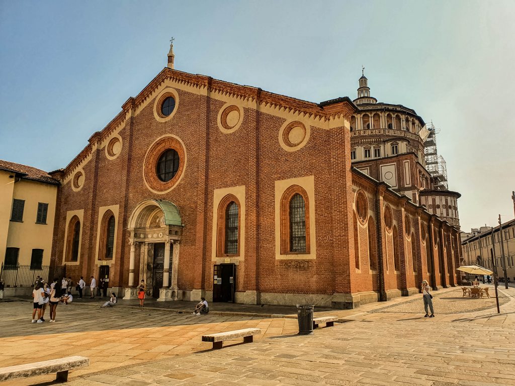 Chiesa di Santa Maria delle Grazie milano italy
