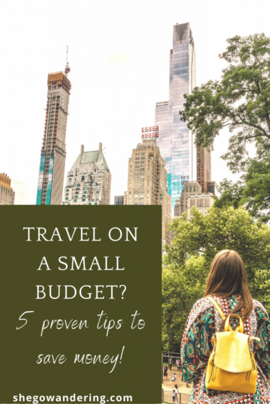 traveling on a small budget, cheap travel tips
