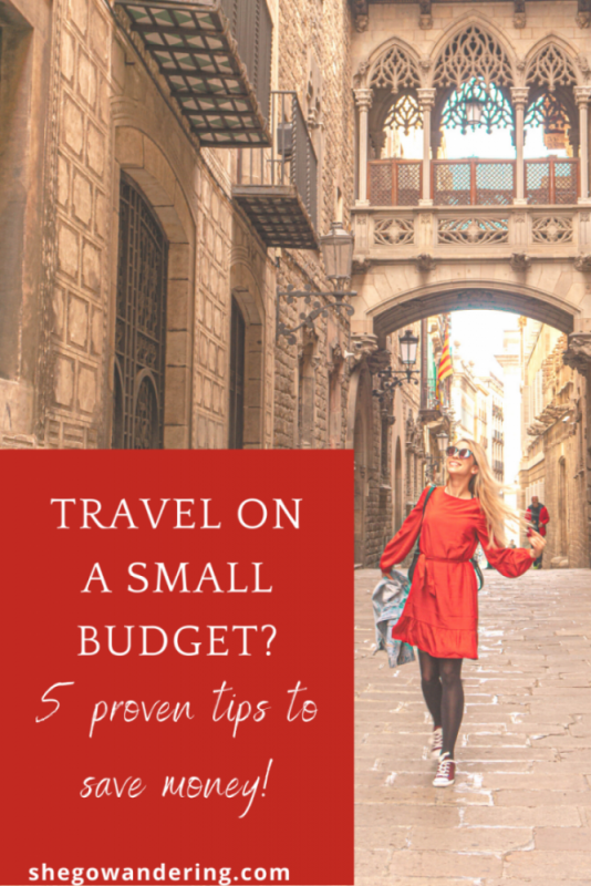 traveling on a small budget, cheap travel tips