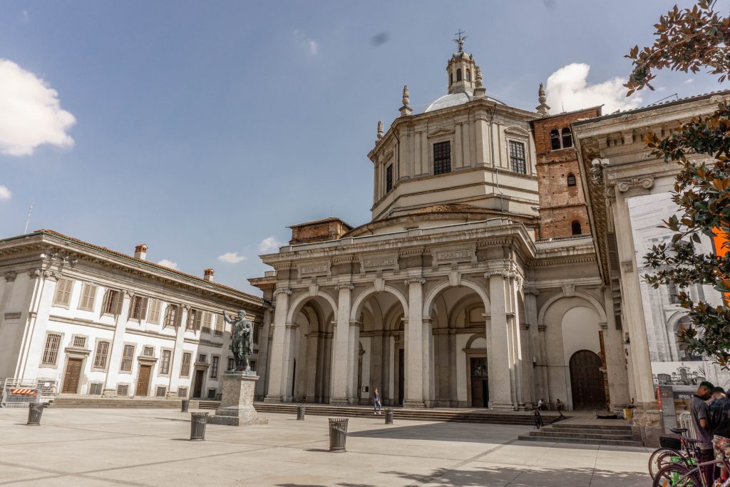 Basilica San Lorenzo Maggiore milan italy