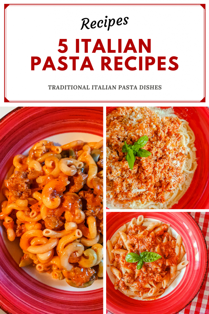 5 easy italian pasta recipes