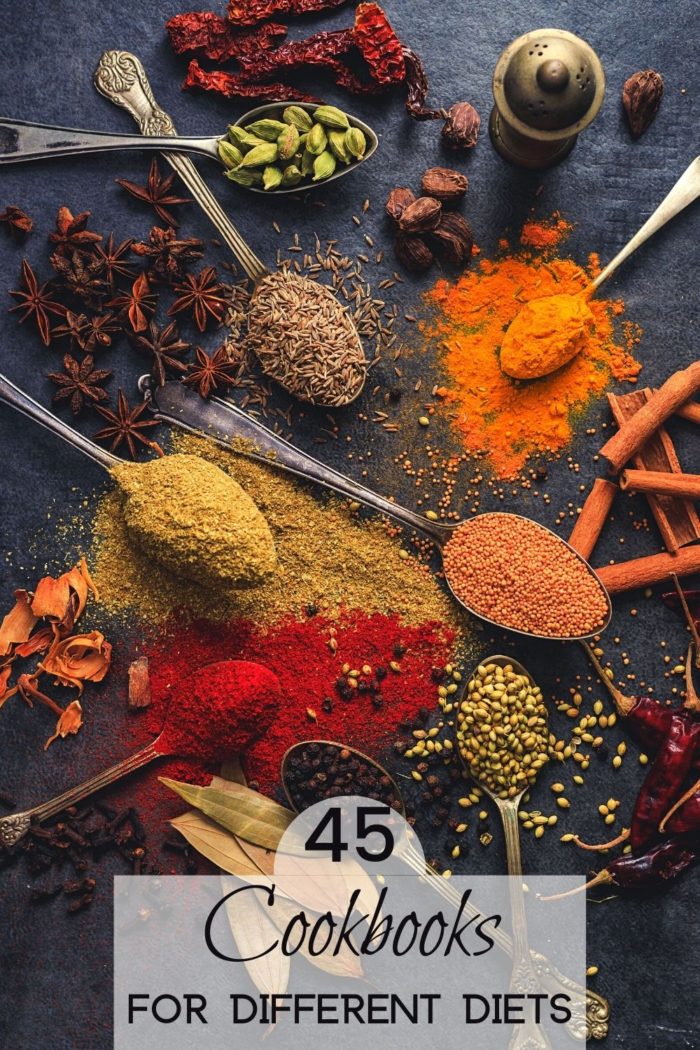 45 Best Cookbooks of all time for different types of special diets SGW