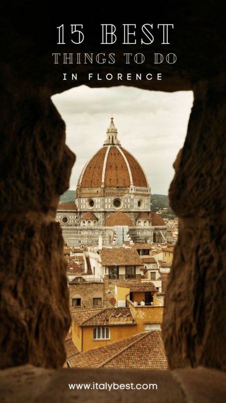 best things to do in Florence Italy