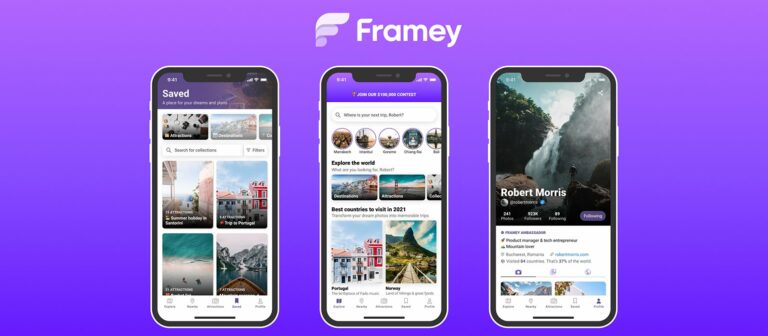 Framey app- best travel apps